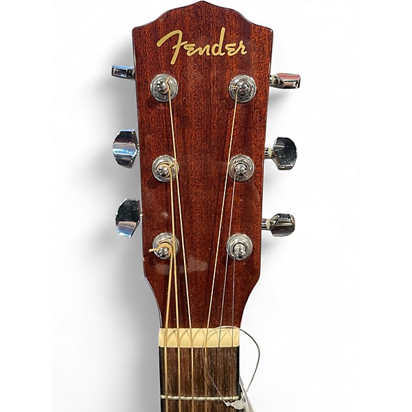 Used Fender CD60 Mahogany Mahogany Acoustic Guitar