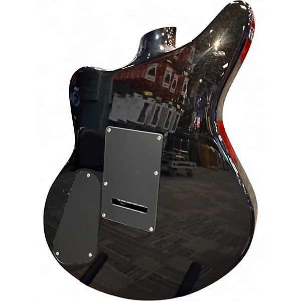 Used D'Angelico Premier Series Black Solid Body Electric Guitar