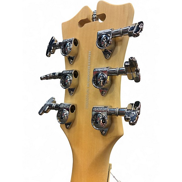 Used D'Angelico Premier Series Black Solid Body Electric Guitar