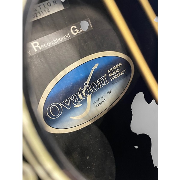 Used Ovation 1567 legend 2 Color Sunburst Acoustic Electric Guitar