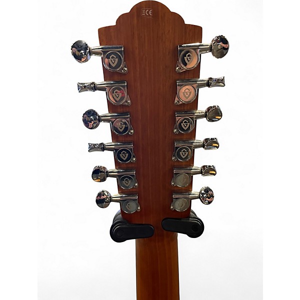 Used Guild f2512e Natural 12 String Acoustic Electric Guitar