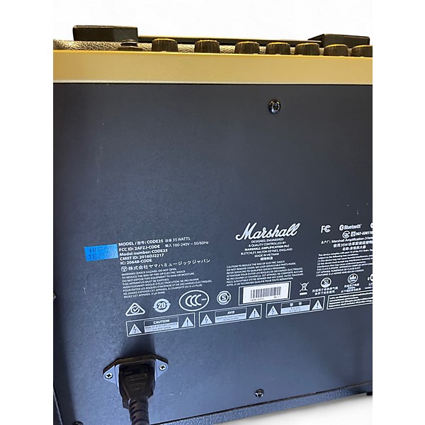 Used Marshall CODE 25W 1x10 Guitar Combo Amp