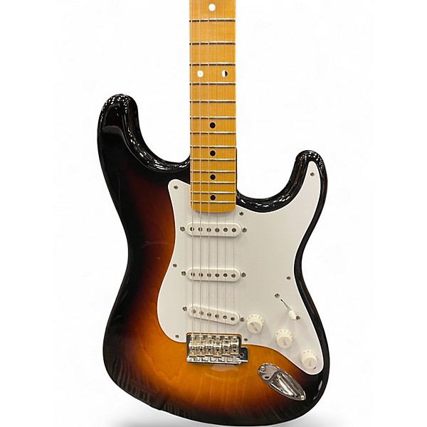 Used Fender CUSTOM SHOP 70TH ANNIVERSARY 1954 Stratocaster Sunburst Solid Body Electric Guitar