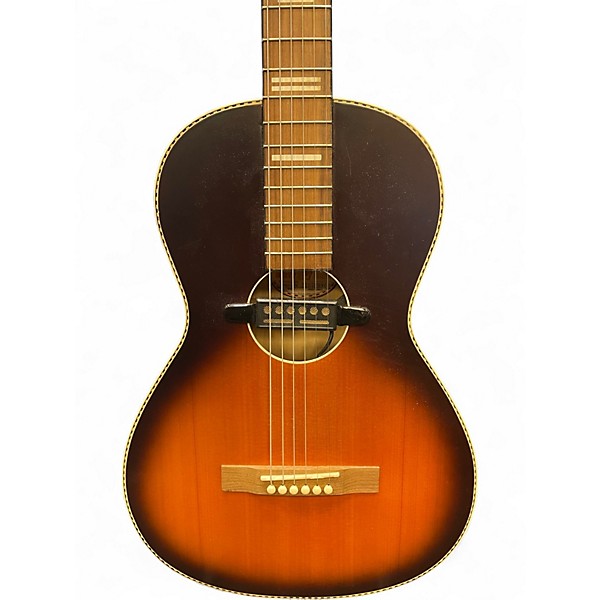 Used Recording King RPS-7-E-TS 2 Color Sunburst Acoustic Electric Guitar
