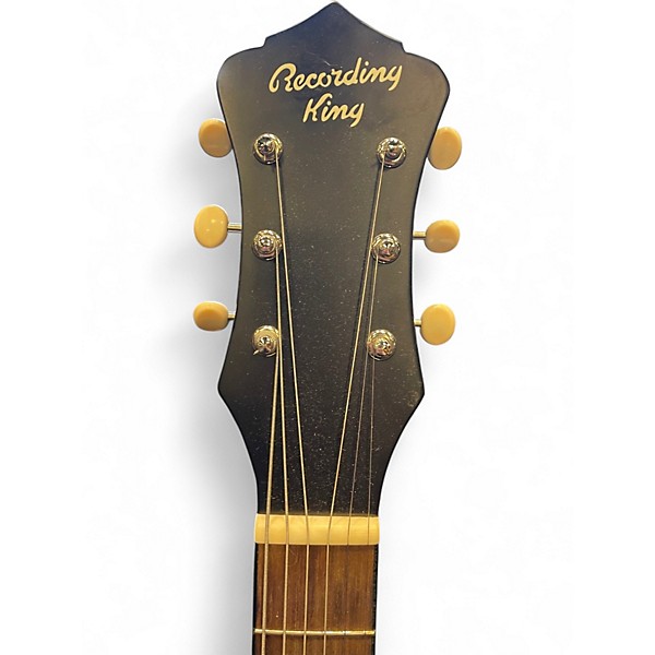 Used Recording King RPS-7-E-TS 2 Color Sunburst Acoustic Electric Guitar