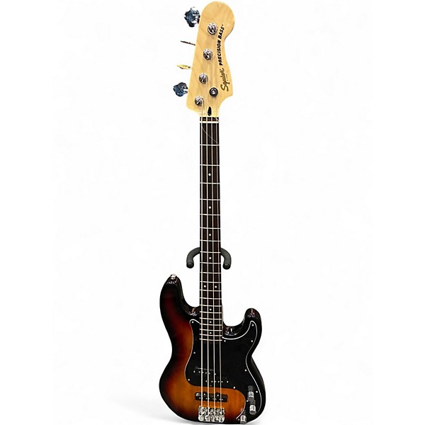 Used Squier Affinity Precision Bass 2 Color Sunburst Electric Bass Guitar