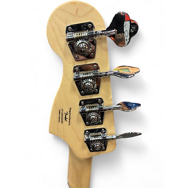 Used Squier Affinity Precision Bass 2 Color Sunburst Electric Bass Guitar