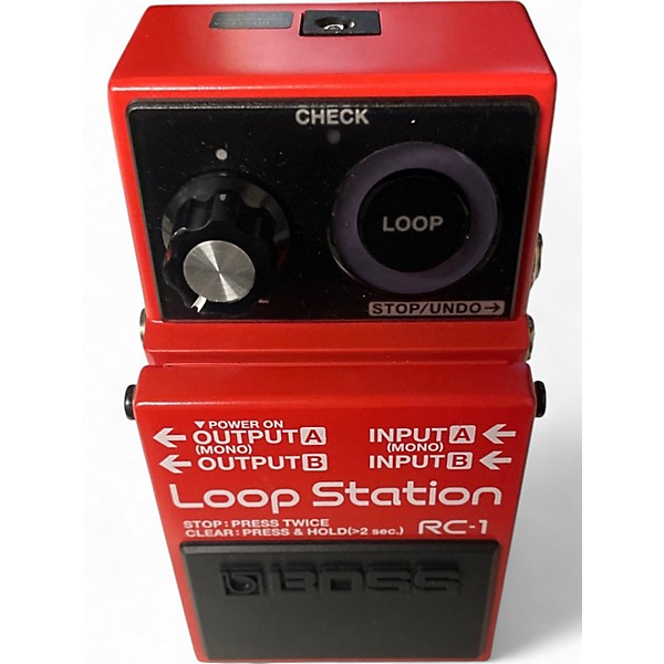 Used BOSS RC1 Loop Station Pedal