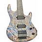 Used Kiesel OSIRIS HEADLESS 7 SPLATTER Solid Body Electric Guitar