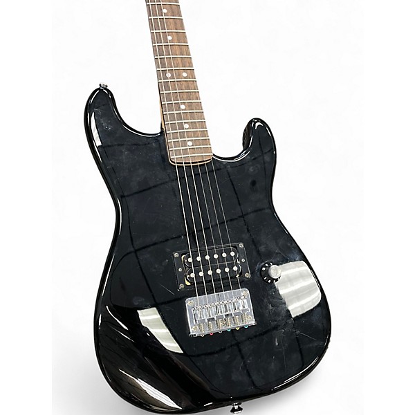 Used Fender Starcaster Black Hollow Body Electric Guitar