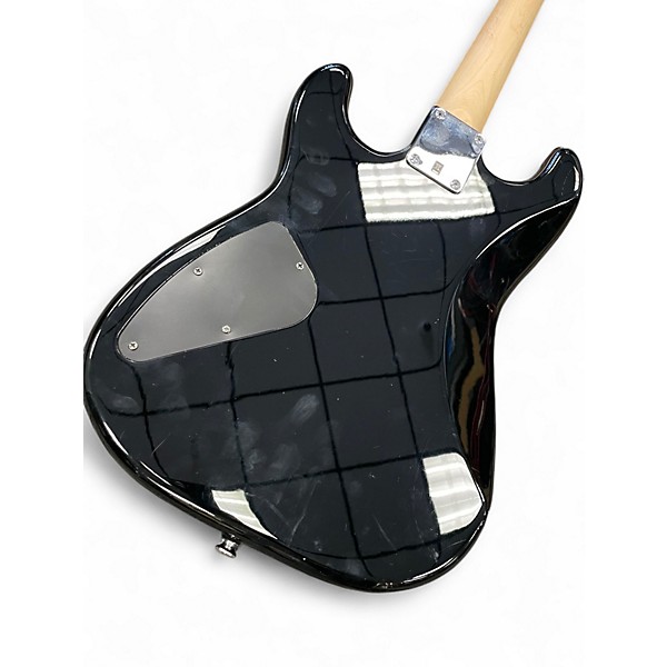 Used Fender Starcaster Black Hollow Body Electric Guitar