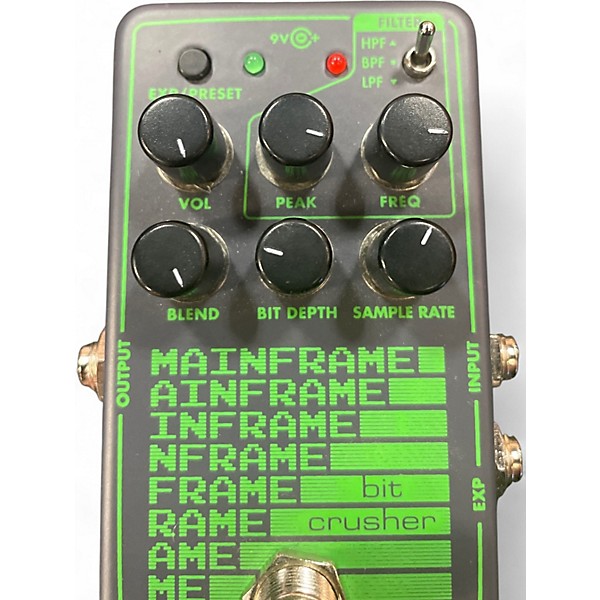 Used Electro-Harmonix main frame bit crusher Effect Pedal