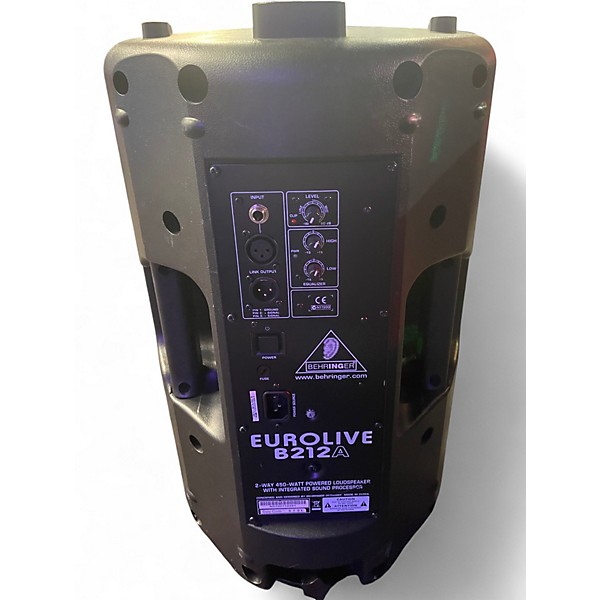 Used Behringer B212A 12in 2-Way 400W Powered Speaker