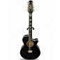 Used Takamine TSP158C-12 Black 12 String Acoustic Electric Guitar thumbnail
