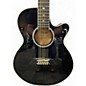 Used Takamine TSP158C-12 Black 12 String Acoustic Electric Guitar
