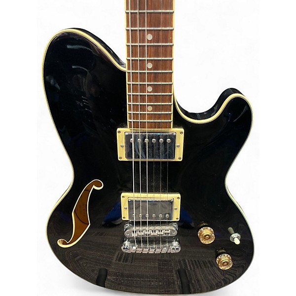 Used Ibanez TXD71 Black Hollow Body Electric Guitar