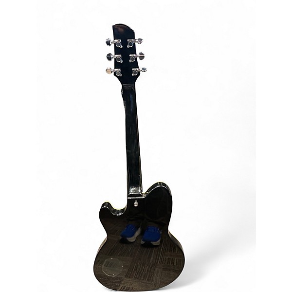 Used Ibanez TXD71 Black Hollow Body Electric Guitar
