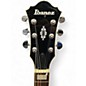 Used Ibanez AF71F Black Hollow Body Electric Guitar
