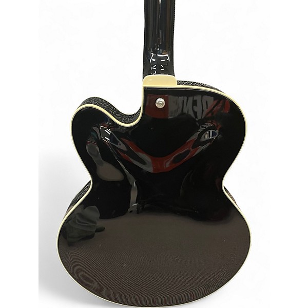 Used Ibanez AF71F Black Hollow Body Electric Guitar