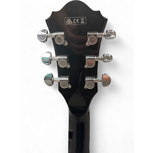 Used Ibanez AF71F Black Hollow Body Electric Guitar