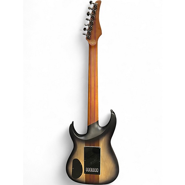 Used Schecter Guitar Research Banshee Mach 7 Gray Solid Body Electric Guitar