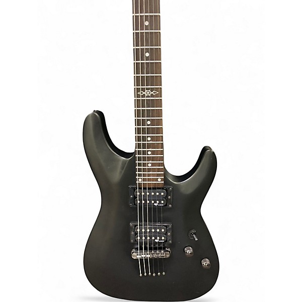 Used Schecter Guitar Research C-1 SGR Black Solid Body Electric Guitar