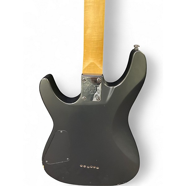 Used Schecter Guitar Research C-1 SGR Black Solid Body Electric Guitar