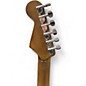 Used EVH Striped Series Frankie Red with Black and White Stripes Solid Body Electric Guitar