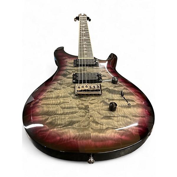 Used PRS SE Mark Holcomb Purple Solid Body Electric Guitar