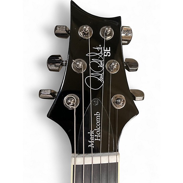 Used PRS SE Mark Holcomb Purple Solid Body Electric Guitar