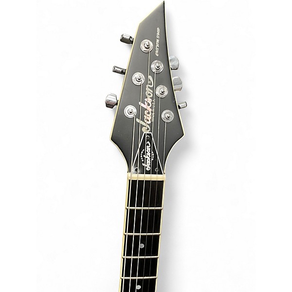 Used 2008 Jackson Custom Shop SLS  Matte Black Solid Body Electric Guitar