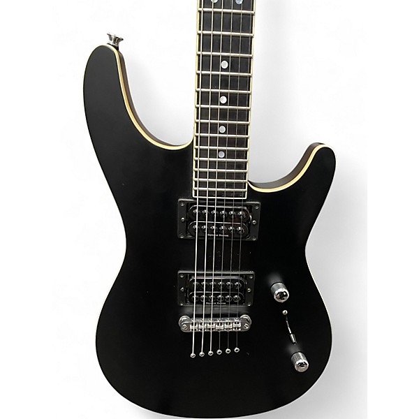 Used 2008 Jackson Custom Shop SLS  Matte Black Solid Body Electric Guitar