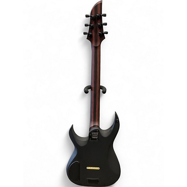 Used Schecter Guitar Research km-6mk 3 pro Trans Black Solid Body Electric Guitar