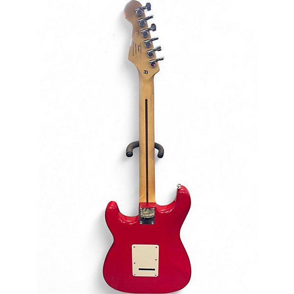 Used Squier Standard Stratocaster Dakota Red Solid Body Electric Guitar