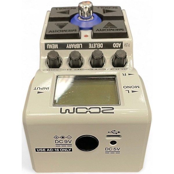 Used Zoom MS-50G+ Multi FX Effect Processor