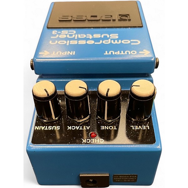 Used BOSS CS3 Compressor Sustainer Effect Pedal