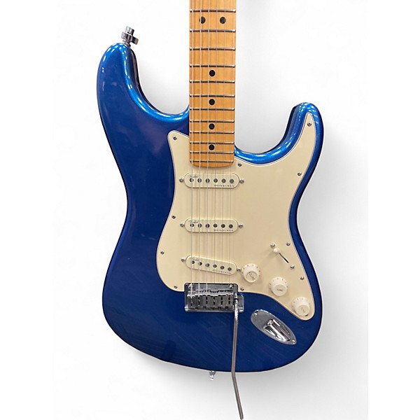 Used 2019 Fender American Ultra Stratocaster Pelham Blue Solid Body Electric Guitar
