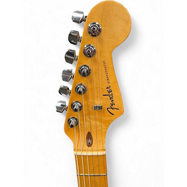 Used 2019 Fender American Ultra Stratocaster Pelham Blue Solid Body Electric Guitar
