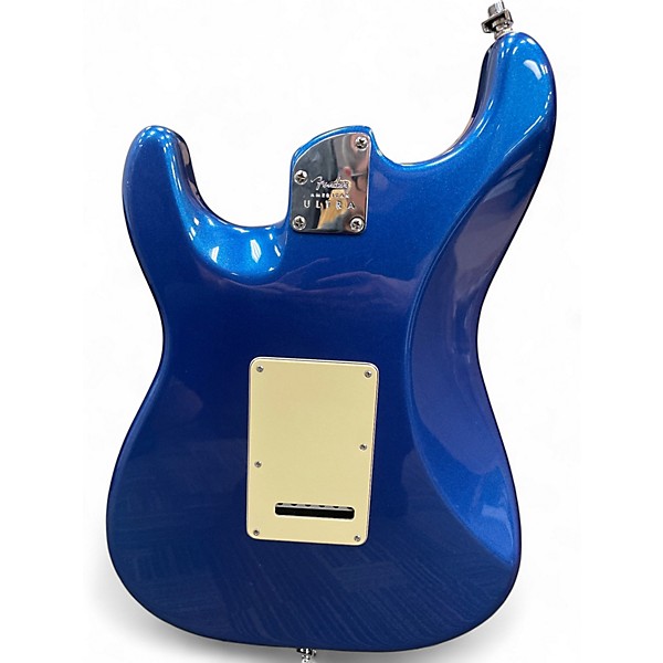 Used 2019 Fender American Ultra Stratocaster Pelham Blue Solid Body Electric Guitar