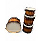 Used Pearl 4 Piece SESSION STUDIO SELECT KIT Gloss barnwood brown Drum Kit thumbnail