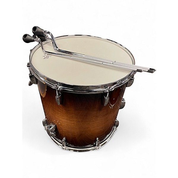 Used Pearl 4 Piece SESSION STUDIO SELECT KIT Gloss barnwood brown Drum Kit