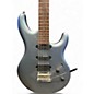 Used Ernie Ball Music Man Luke II Silver Solid Body Electric Guitar