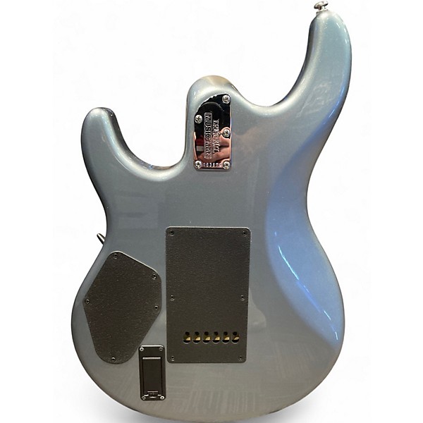 Used Ernie Ball Music Man Luke II Silver Solid Body Electric Guitar