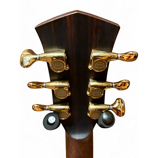 Used Cort Masterpiece Series Modern Black Trans Black Gloss Acoustic Electric Guitar