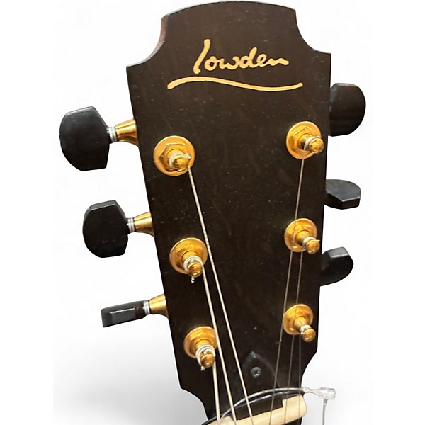 Used 2018 Lowden GL-10 Natural Ebony Solid Body Electric Guitar