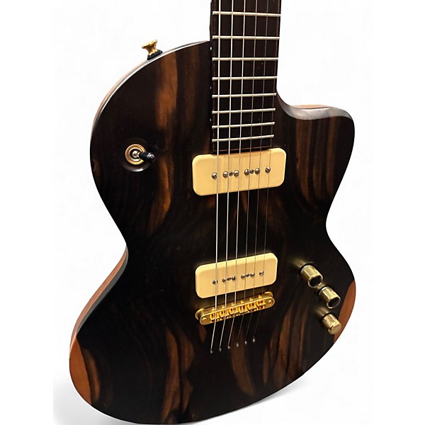 Used 2018 Lowden GL-10 Natural Ebony Solid Body Electric Guitar