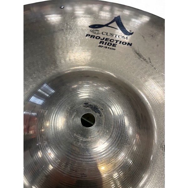 Used Zildjian 20in A Custom Projection Ride Cymbal