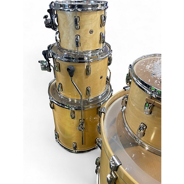 Used Pearl 4 Piece Vision Natural Drum Kit
