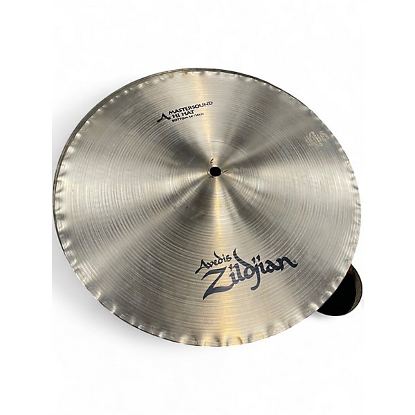 Used Zildjian 14in Mastersound Hi Hat Pair Cymbal