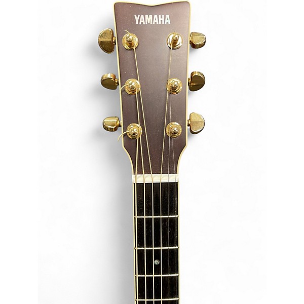 Used Yamaha LSTA Natural Acoustic Electric Guitar